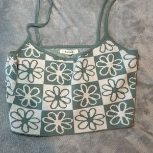 Flower top from Pacsun